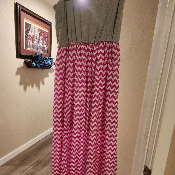 Chevron Print dress - Picture 2 of 3